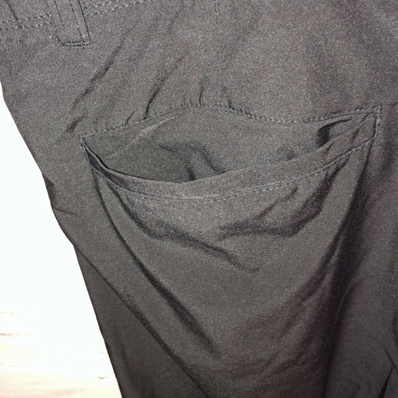 Men’s performance shorts black golf shorts stretchy material size 36 - Picture 5 of 5